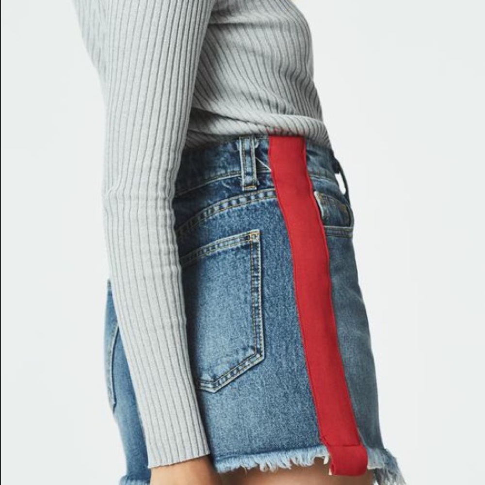 Colin Denim Carmar Skirt